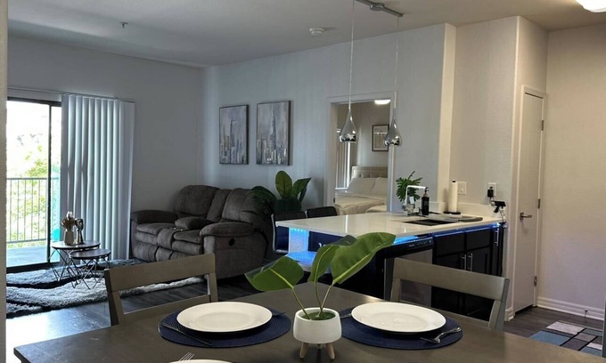 Silverado Ranch Apartment | Modern 2BR/2BA Retreat in Family-Friendly Vegas