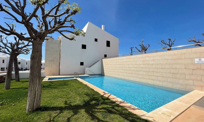 Fornells Ski Chalet | Relax at Sa Torre 3 by SOM Menorca with Pool & Spa