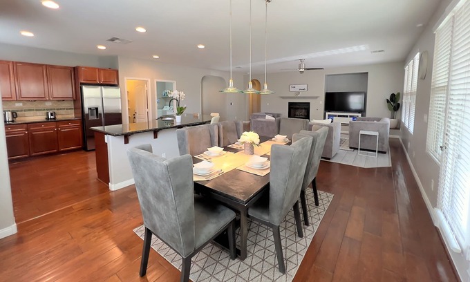 Nevada Trails House | Modern Single Story Home with Open Floor Plan & Spa Amenities