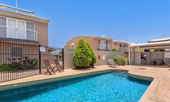 Fingal Bay House | Contemporary Townhouse with Ocean View and Hot Tub