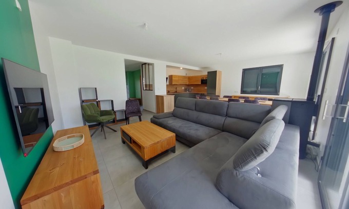 Les Rousses Villa | Modern spacious villa in Les Rousses, near skiing, up to 12 guests