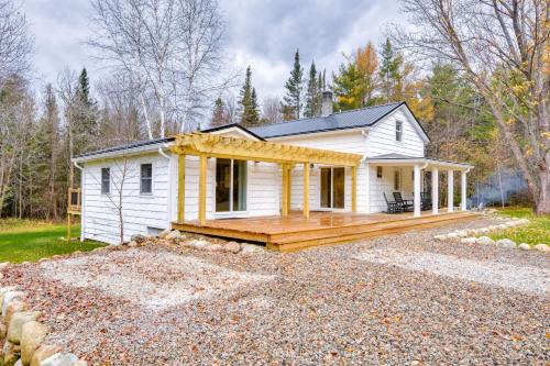 Stark House | Modern Stark Home with Game Room and Cozy Fire Pit