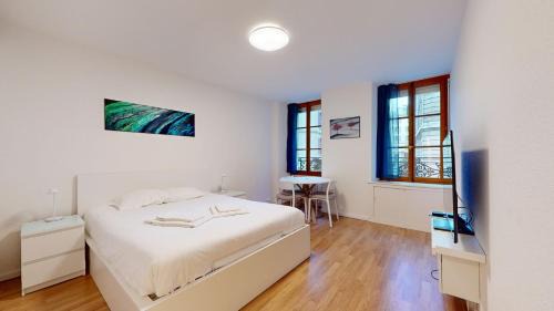 Saint-Gervais Les Bergues Apartment | Contemporary Studio Retreat in Central Geneva