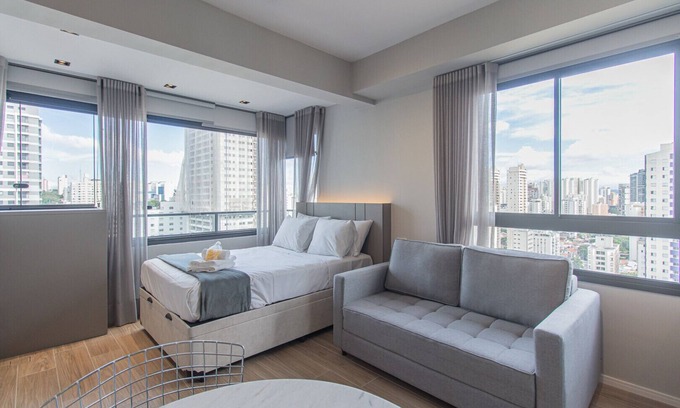 Vila Pompeia Apartment | Modern Studio Near Allianz Parque | SP-P1701B