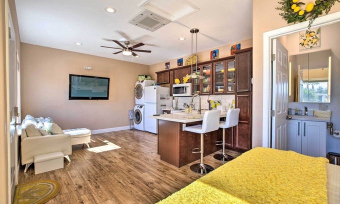 Sun City West Apartment | Contemporary Sun City Studio with Spa near Deer Valley Golf