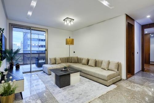 Casablanca Apartment | Stylish Unit in Casa Finance City with Free Parking
