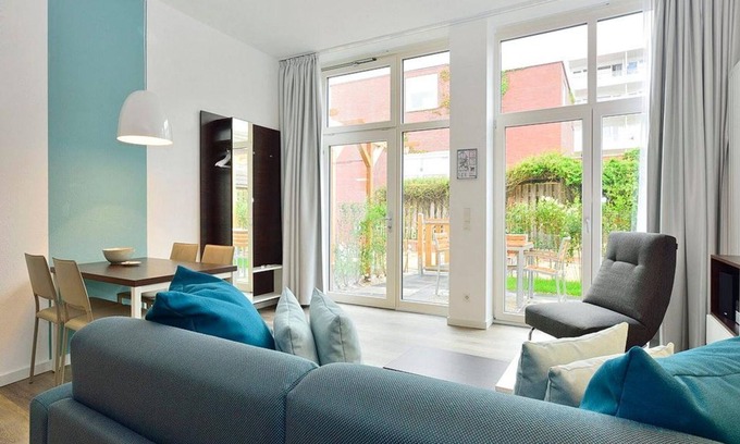 Wangerooge Apartment | Beachfront Retreat with Ocean Views at Aparthotel Anna