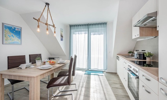 Loddin Apartment | Ideal Oceanfront Apartment in Loddin for 4 Guests