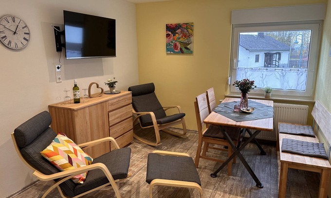 Bogel Condo | Eco-Friendly Apartment by the Rhine Valley, Perfect for Families