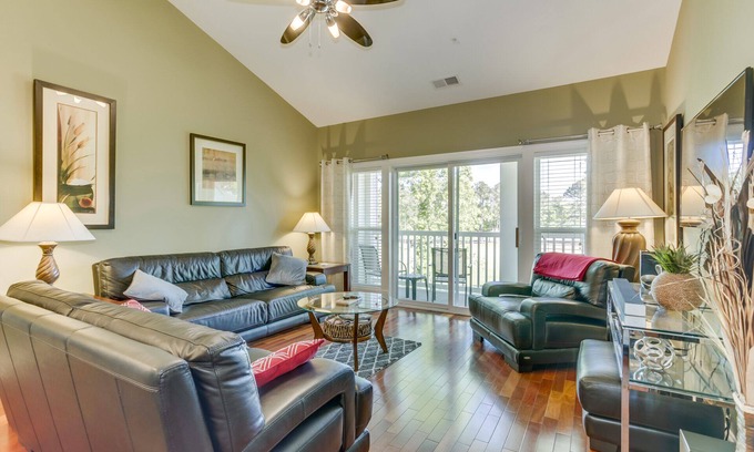 Carolina Forest Condo | Guest Rated 10/10: Modern Villa with Pool & Ocean Views