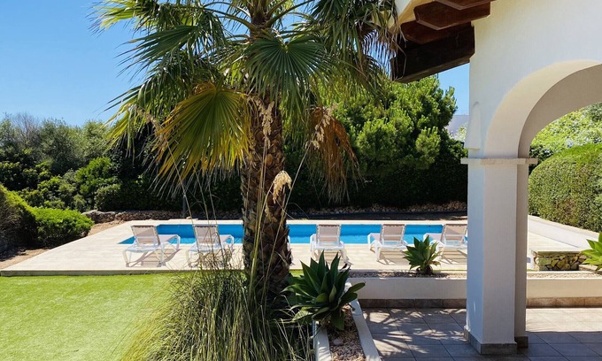 Cap d'en Font Villa | Modern Villa with Private Pool and Ocean View Retreat