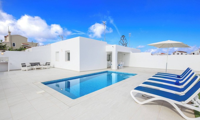 Cala Blanca House | Elegant Villa Aday & Ixeia with Pool and Ocean Views