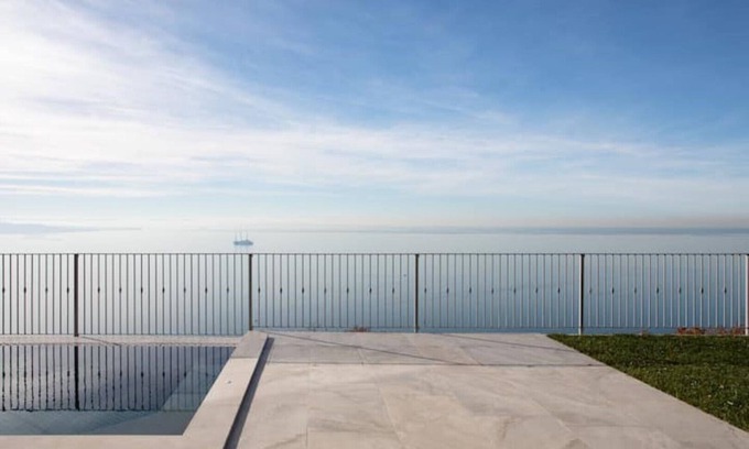 Roiano-Gretta-Barcola-Cologna-Scorcola Villa | Modern Villa with Pool and Ocean View for Unforgettable Stays