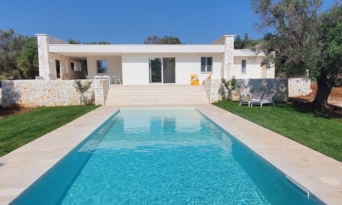 Carovigno Villa | Modern Villa Retreat with Private Pool for Your Getaway