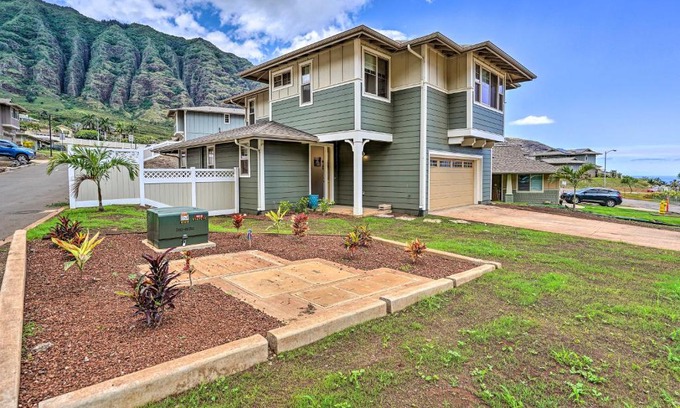 Makaha Valley House | Inviting Waianae Home with Breathtaking Mountain Views