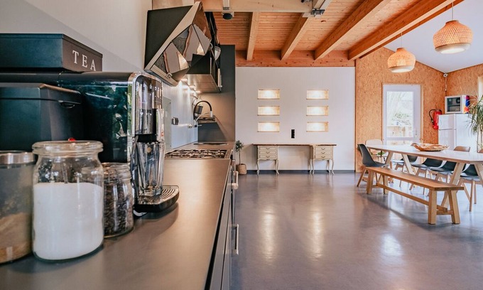 Petersdorf Apartment | Cozy Wooden Retreat with Garden, Near Ocean & Family-Friendly