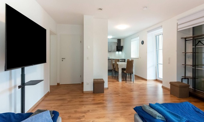 Haunsheim Apartment | Modern Holiday Apartment in Haunsheim with Cozy Terrace