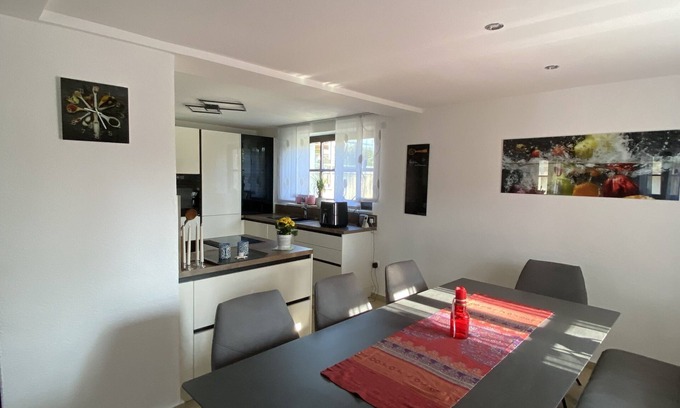 Wassertruedingen Apartment | Modern Country Retreat with Child-Friendly Amenities
