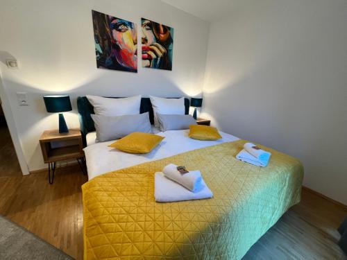 Oststadt Apartment | Modernes Apartment mit Balkon und Parkplatz Zentrum