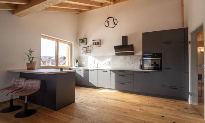 Wertach Apartment | Stylish Apartment with Pool and Lake Views in the Mountains