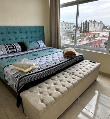 Tlaltenango Apartment | Central Loft with City Views - Family-Friendly Getaway