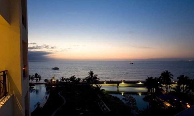 Puerto Vallarta Condo | Molino De Agua 610 Beachfront: Beautiful Patio with Ocean Views