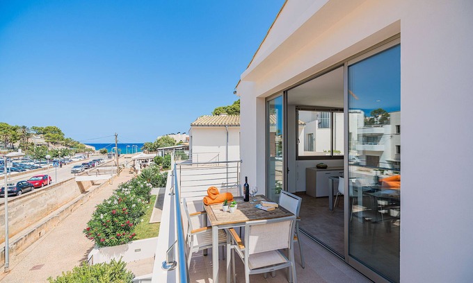 Cala San Vicente Ski Chalet | Discover Molins 7: Oceanfront Oasis with Pool & Spa