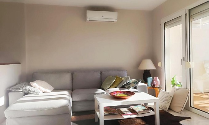 Torremolinos Apartment | MON - Inviting 3 Bedroom Duplex with Pool & Ocean Views