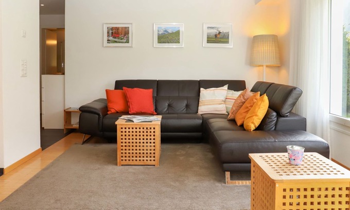 Meierhof Apartment | Top-Rated Mon Repos by Interhome with Lake View & Spa