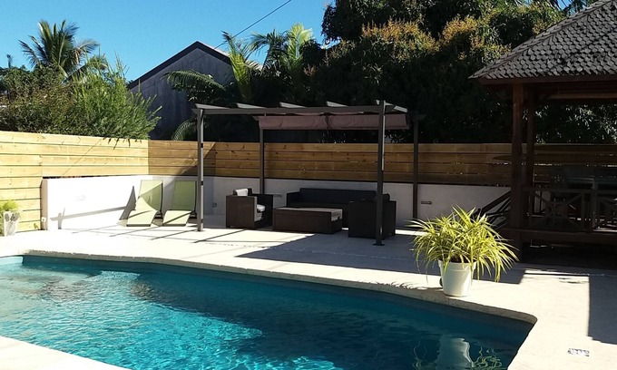Ravine des Cabris House | Exquisite Villa with Pool & Ocean View, Rated 9.8/10