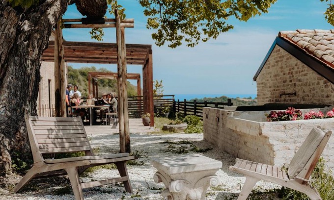 Fermo House | Enchanting Monna Terra B&B: Oceanfront Retreat with Spa