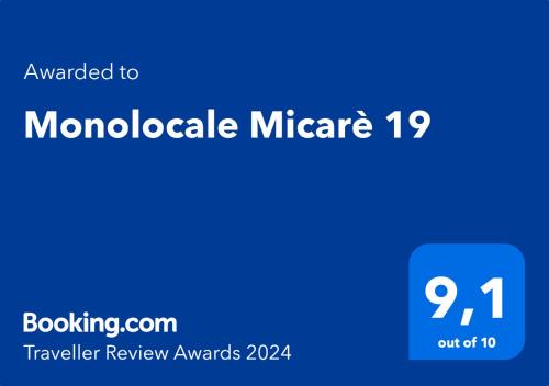 Roccella Jonica Apartment | Guest Favorite: Monolocale Micarè 19 – Rated 9.1/10!