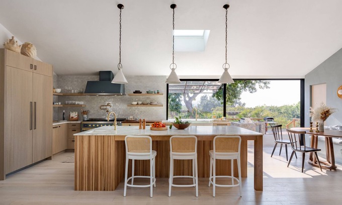 Montecito Villa | Stylish Montecito Villa with Ocean Views Near Beach & Hiking