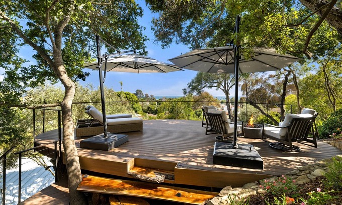 Coast Village House | Montecito Treehouse: Unique Oceanfront Retreat Awaits You