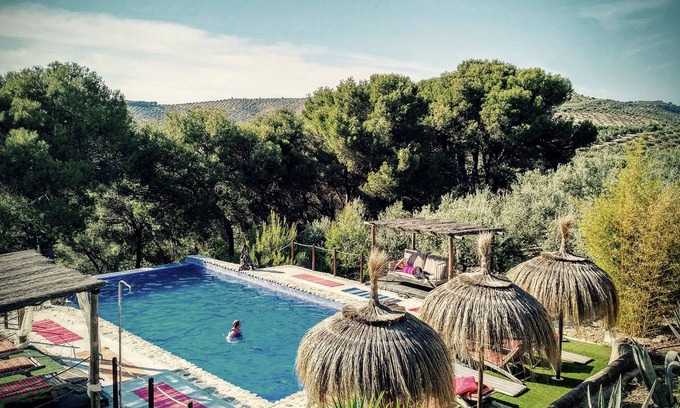 Tocon House | Relaxing Montefrio Hacienda with Infinity Pool & Spa Amenities