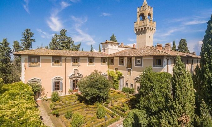 Montegufoni Other | Cozy Montegufoni 17 Apartment with Pool in Tuscan Castle
