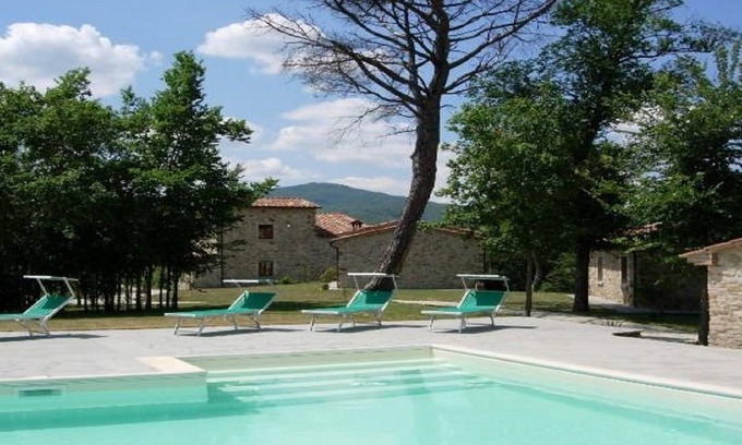 Monterchi Other | Montemiliano - Farmhouse Retreat with Panoramic Pool Awaits