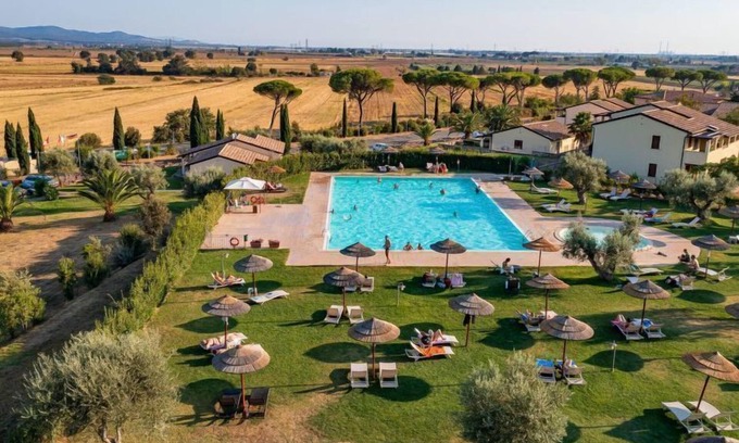 Suvereto Apartment | Montepitti by Interhome: Oceanfront Retreat with Spa & Pool