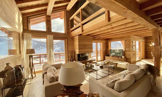 Montgenevre Ski Chalet | Montgenevre Tipamountain Chalet: Guest Rated 10/10 with Spa