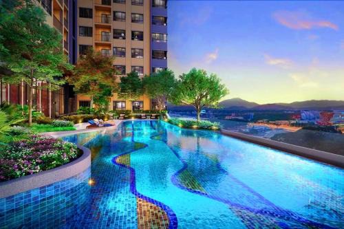 Wat Ket Apartment | Monthly rent only Luxury condominium with pool and gym in Chiang Mai