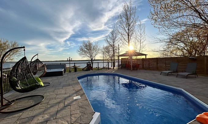 Valentia Cottage | Inviting Family Lakeside Retreat with Pool and Hot Tub