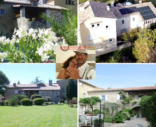 Villeneuve-de-Berg House | Discover Montloubier: Family-Friendly Hotel with Pool