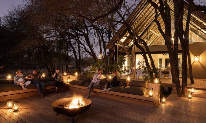 Thorny Bush Game Reserve Cabin | Indulge at Monwana: 5-Star Oasis with Spa & Private Pool