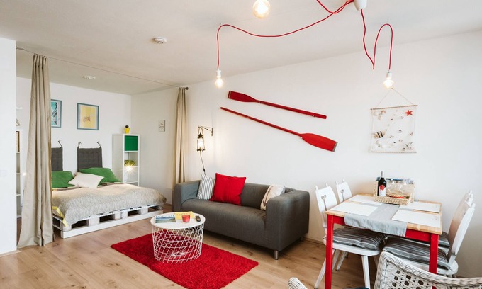 Bodensdorf Apartment | Beachfront MOOKI Apartment with Private Beach and Ocean Views
