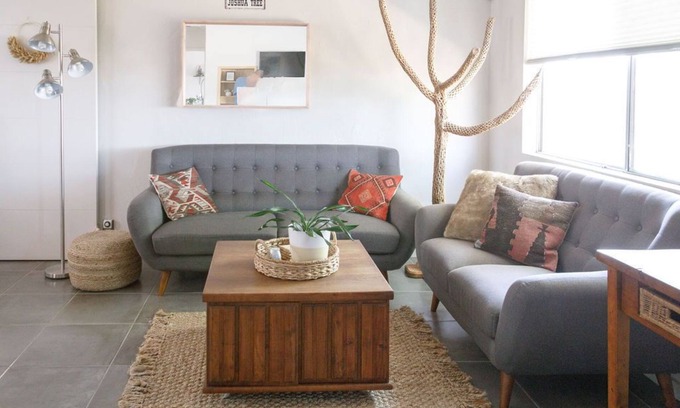 Joshua Tree House | Ocean View Moon View Bungalow - Rated 10/10 by Guests!