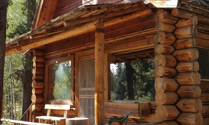 Condon Cabin | Cozy Moose Paddle Cabin Nestled Among the Pines