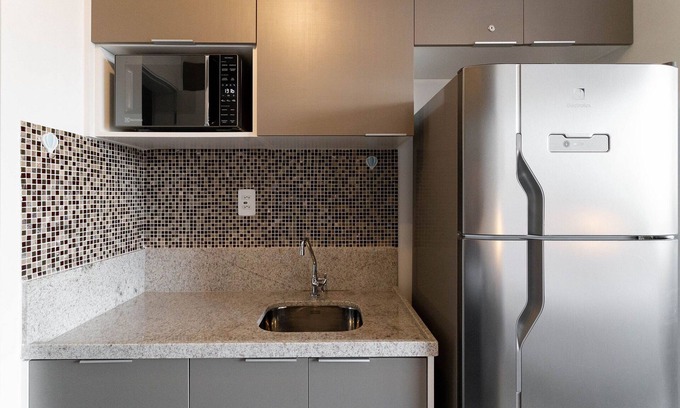 Bras Apartment | Convenient Moov Brás: Enjoy Pool, Spa & Family-Friendly Fun