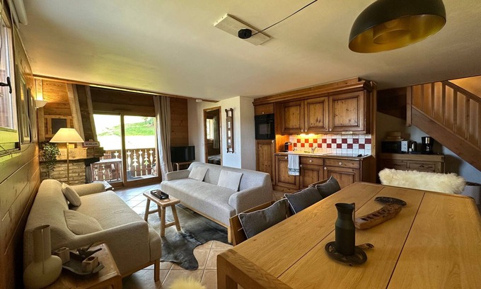 Les Esserts Apartment | Morillon - 8 pers, 79 m2, 5/4