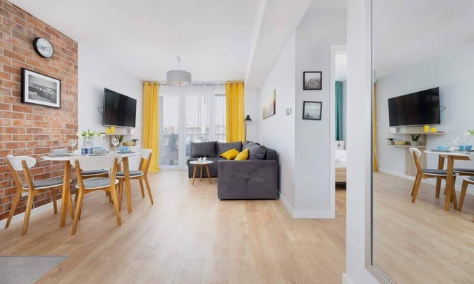 Rewal Apartment | Comfortable Morska 3/26 Apartment with Ocean View Balcony