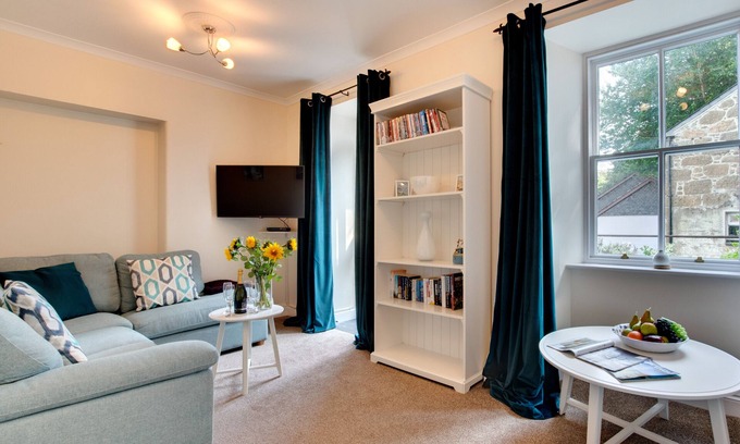 Porthcurno Apartment | Cozy Morvah Retreat at 7 Zodiac House with Family Amenities